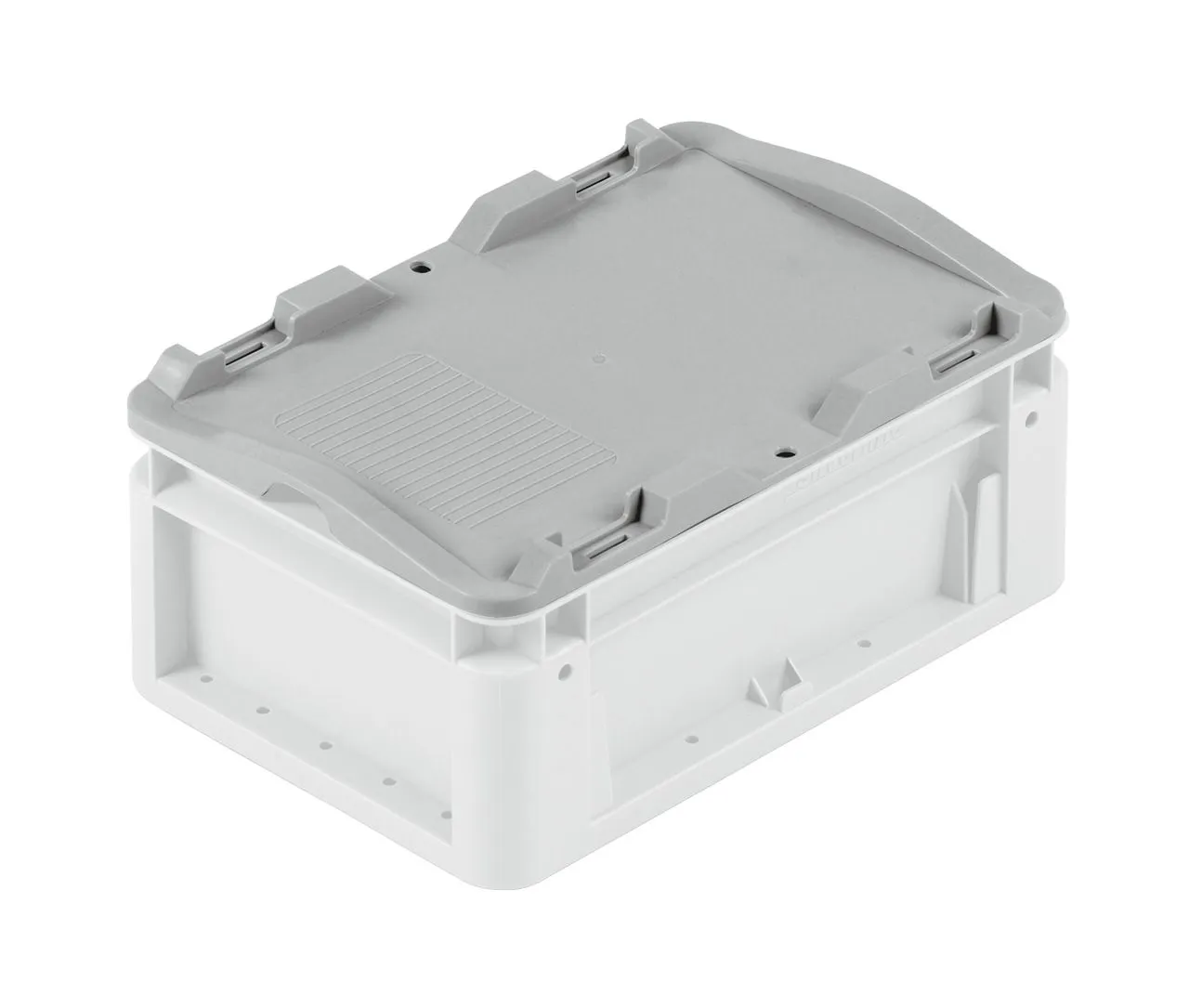 Der Silverline Auflagedeckel von Bekuplast, 400x300mm, 340g, aus robustem PP-C, bietet Schutz und Langlebigkeit f?r Ihre Lagerprodukte.