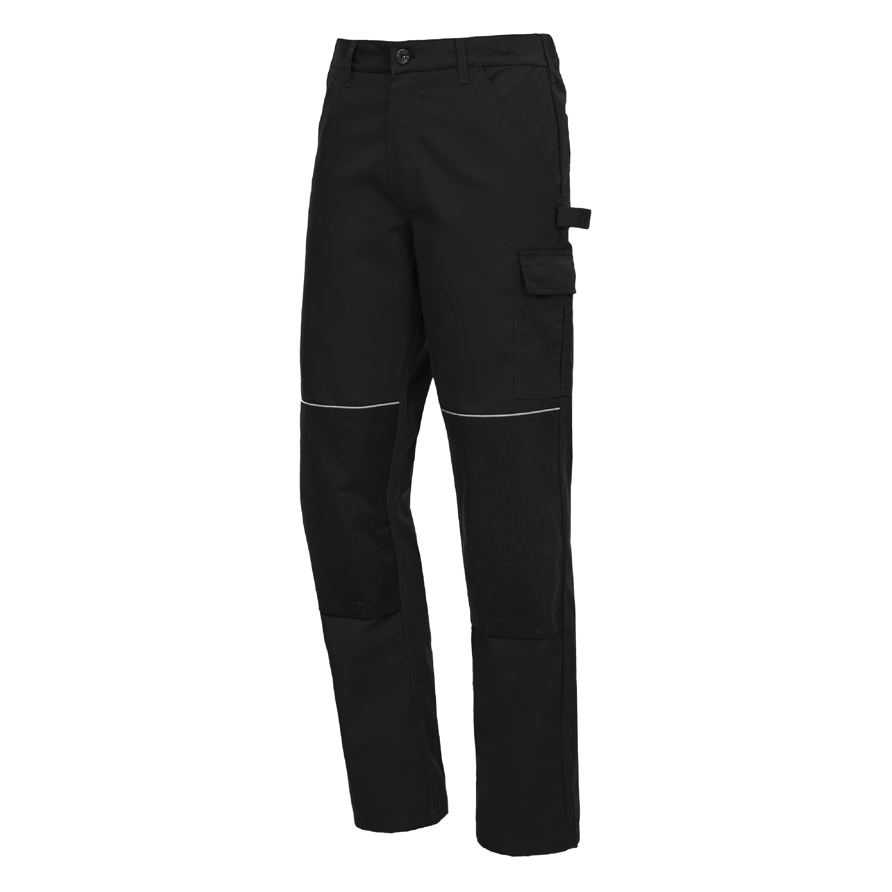 NITRAS MOTION TEX LIGHT, Arbeitshose, lang, schwarz, OEKO-TEX