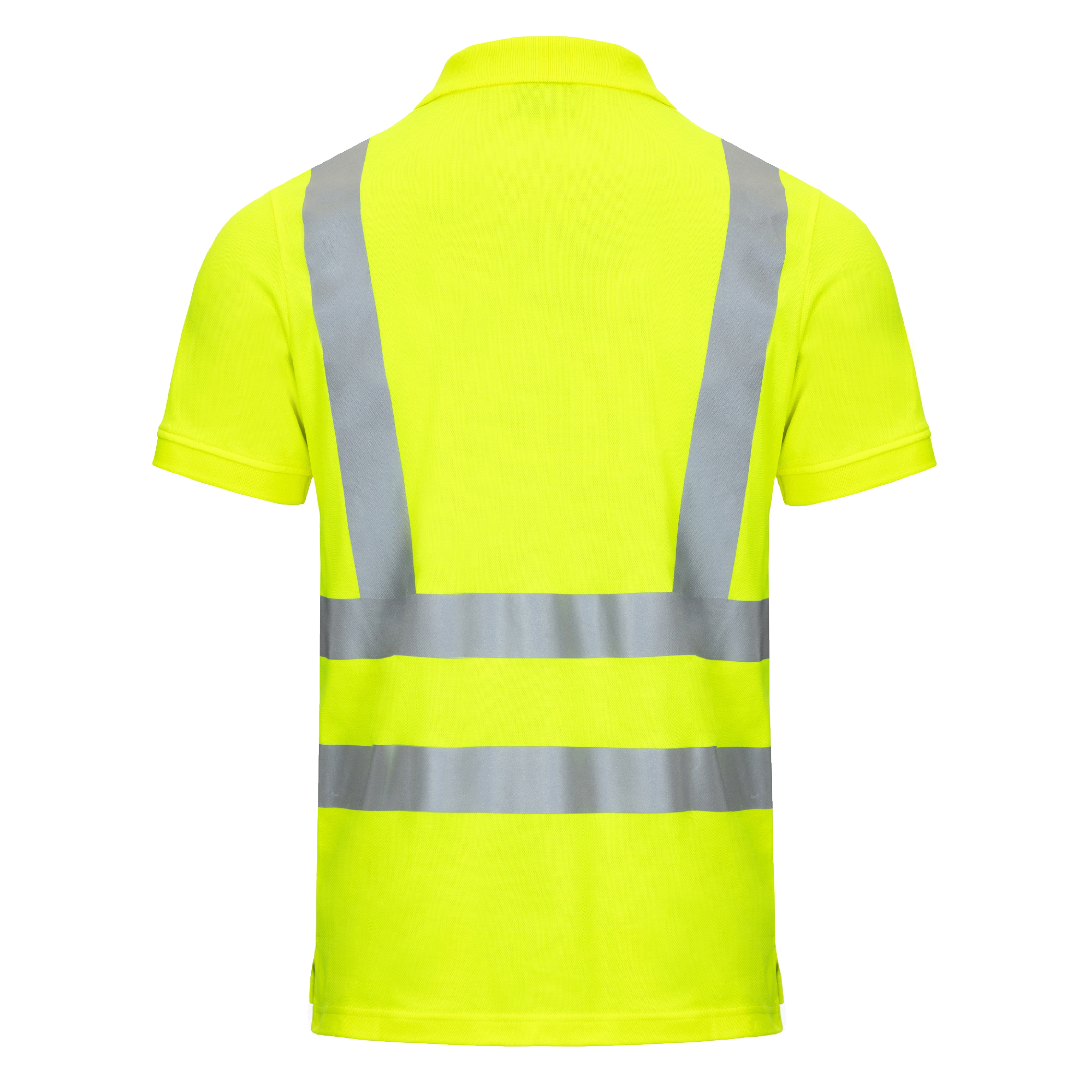 NITRAS MOTION TEX VIZ, Warnschutz-Poloshirt, EN ISO 13688, EN ISO 20471, EN 13758-2