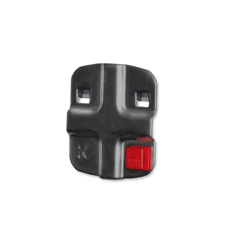 Produktbild der ABAX? Grundplatte, gro?, 55 mm breit in Anthrazitgrau, kompatibel mit ?RasterPlan Werkzeughaltern f?r schnelle, werkzeuglose Montage.