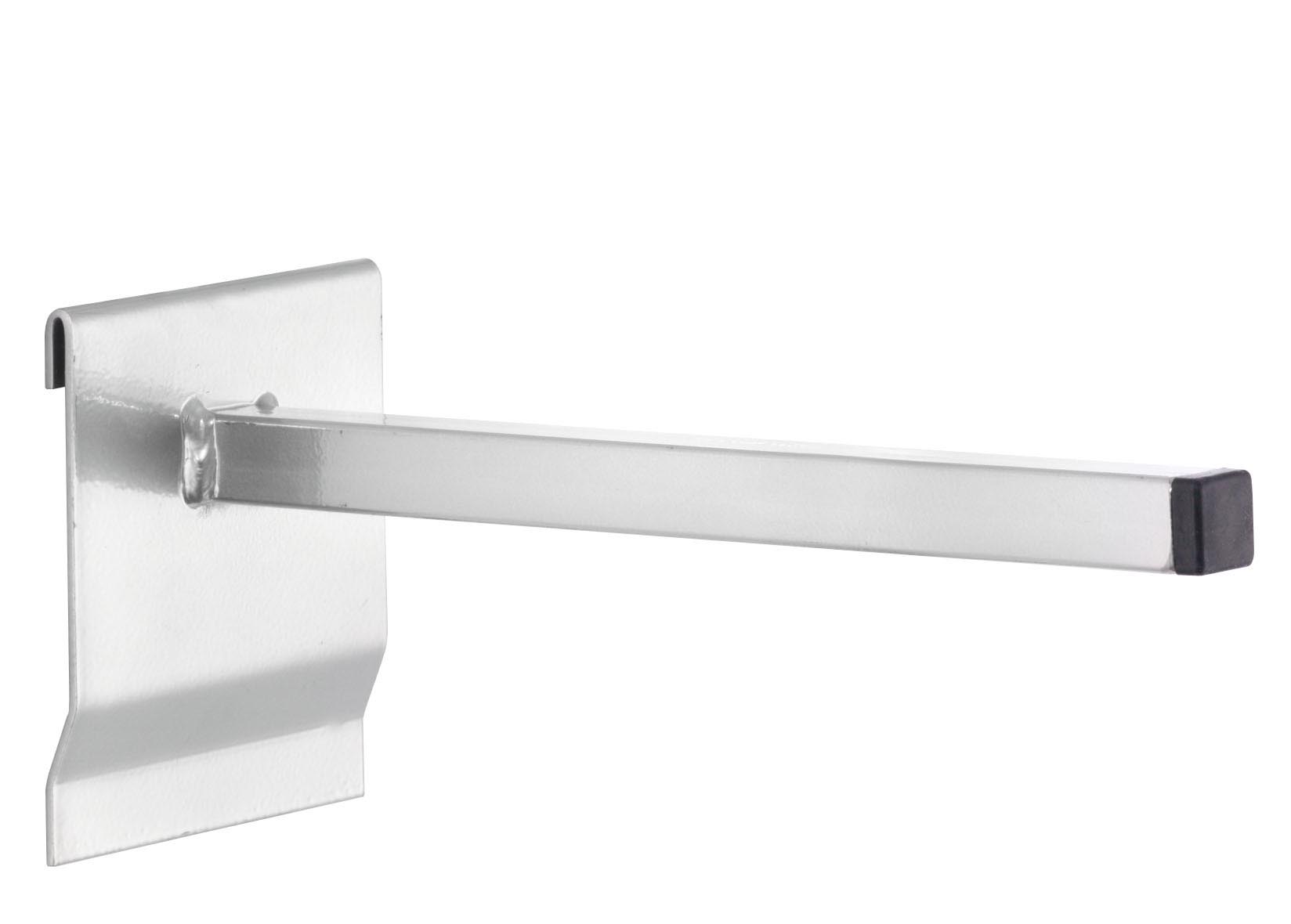 ®RasterPlan Universalhalter vierkant 300 mm alufarben.