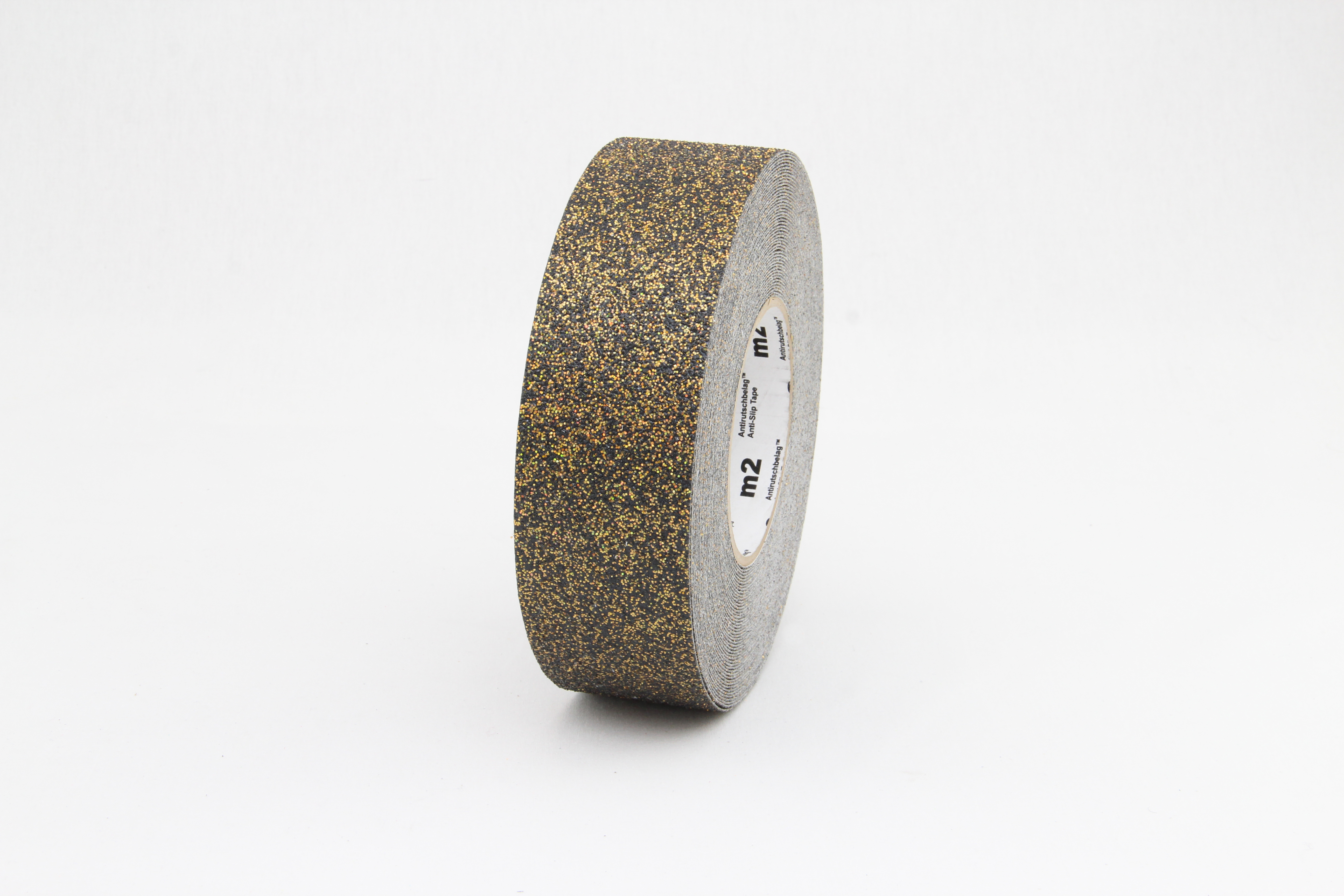 Produktbild des GlitterGrip Gold Antirutschbelags: Eleganter, goldener Belag mit R13-Zertifizierung, bietet hervorragende Rutschhemmung und einfache Montage.