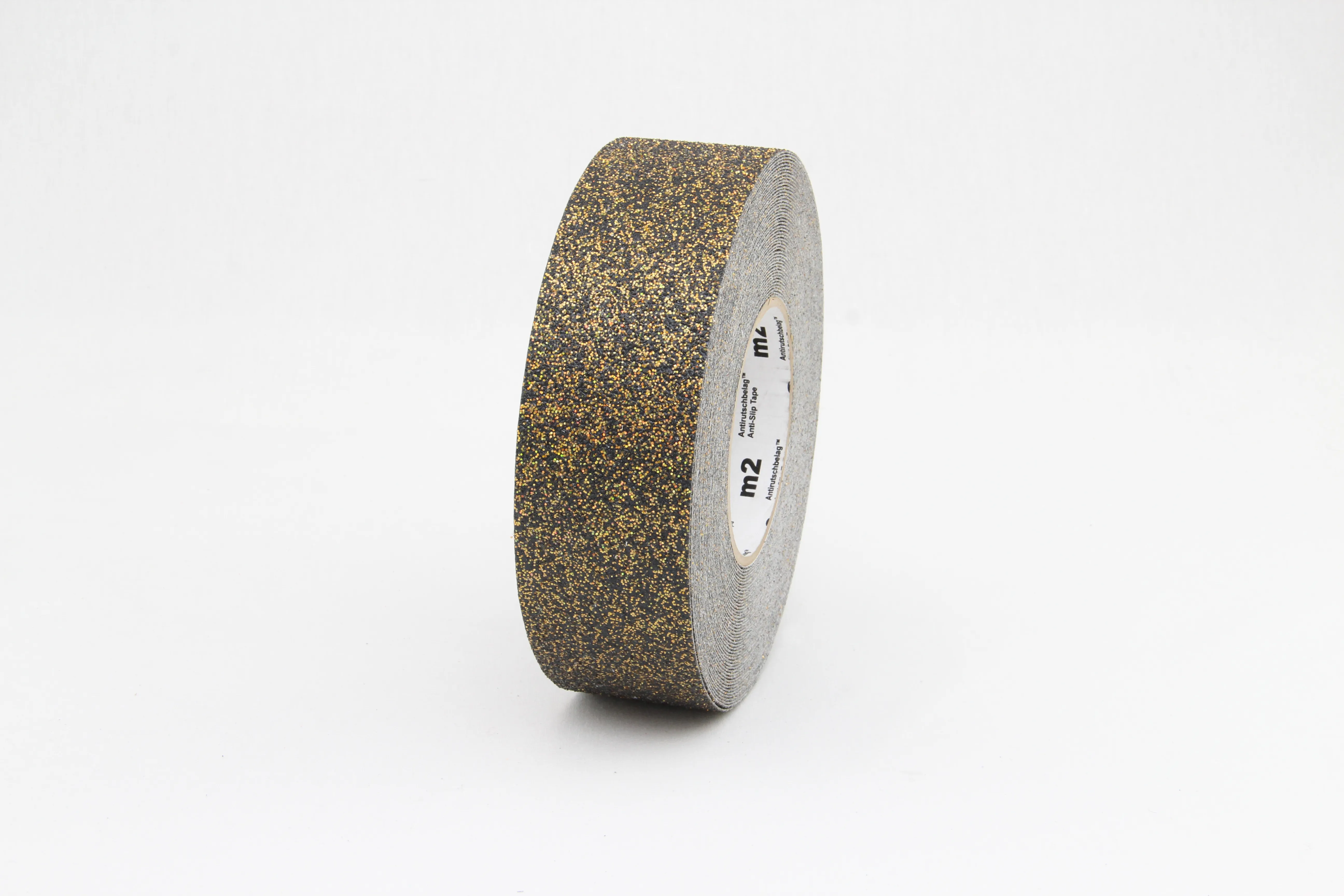 Produktbild des GlitterGrip Gold Antirutschbelags: Eleganter, goldener Belag mit R13-Zertifizierung, bietet hervorragende Rutschhemmung und einfache Montage.