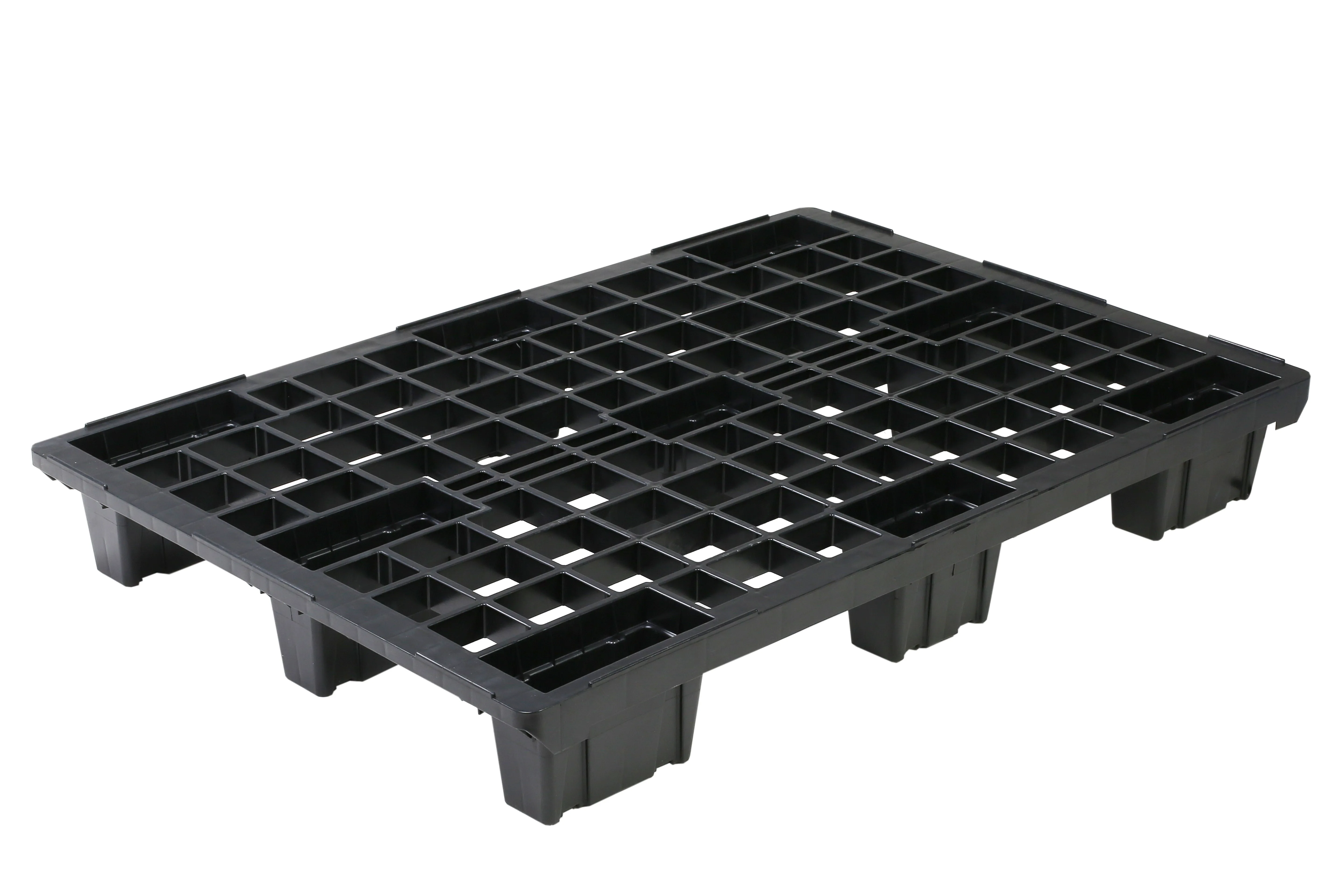 Die leichte Kunststoffpalette TR-IT800OD Eco von Traydon GmbH ist robust und umweltfreundlich, ideal f?r Transport und Lagerung mit bis zu 2.500 kg Traglast.