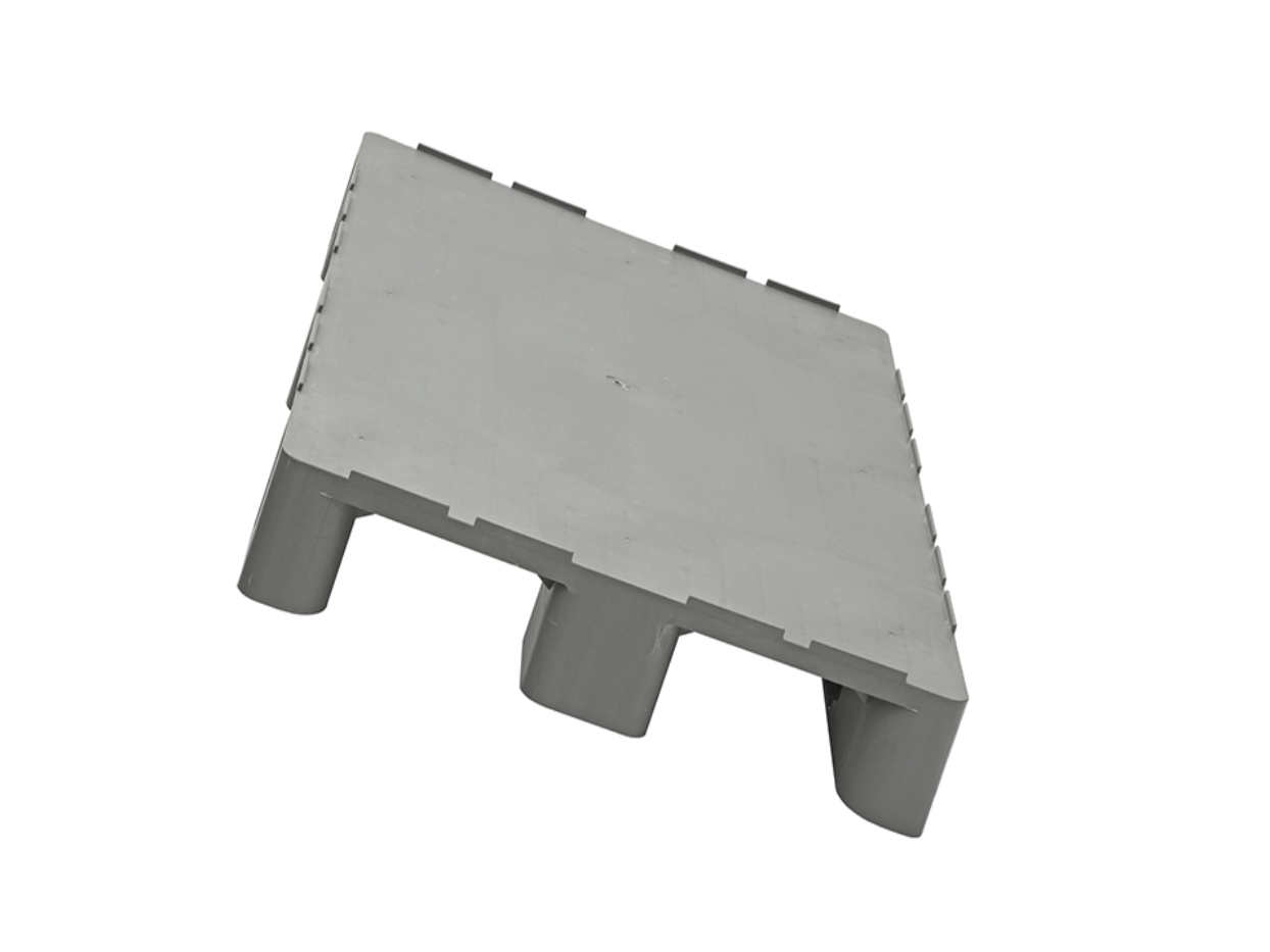 Kunststoffpalette Euro Lebensmittelpalette 1200x800x155 mm TIDUS clean 1208 3R – Ansicht 2