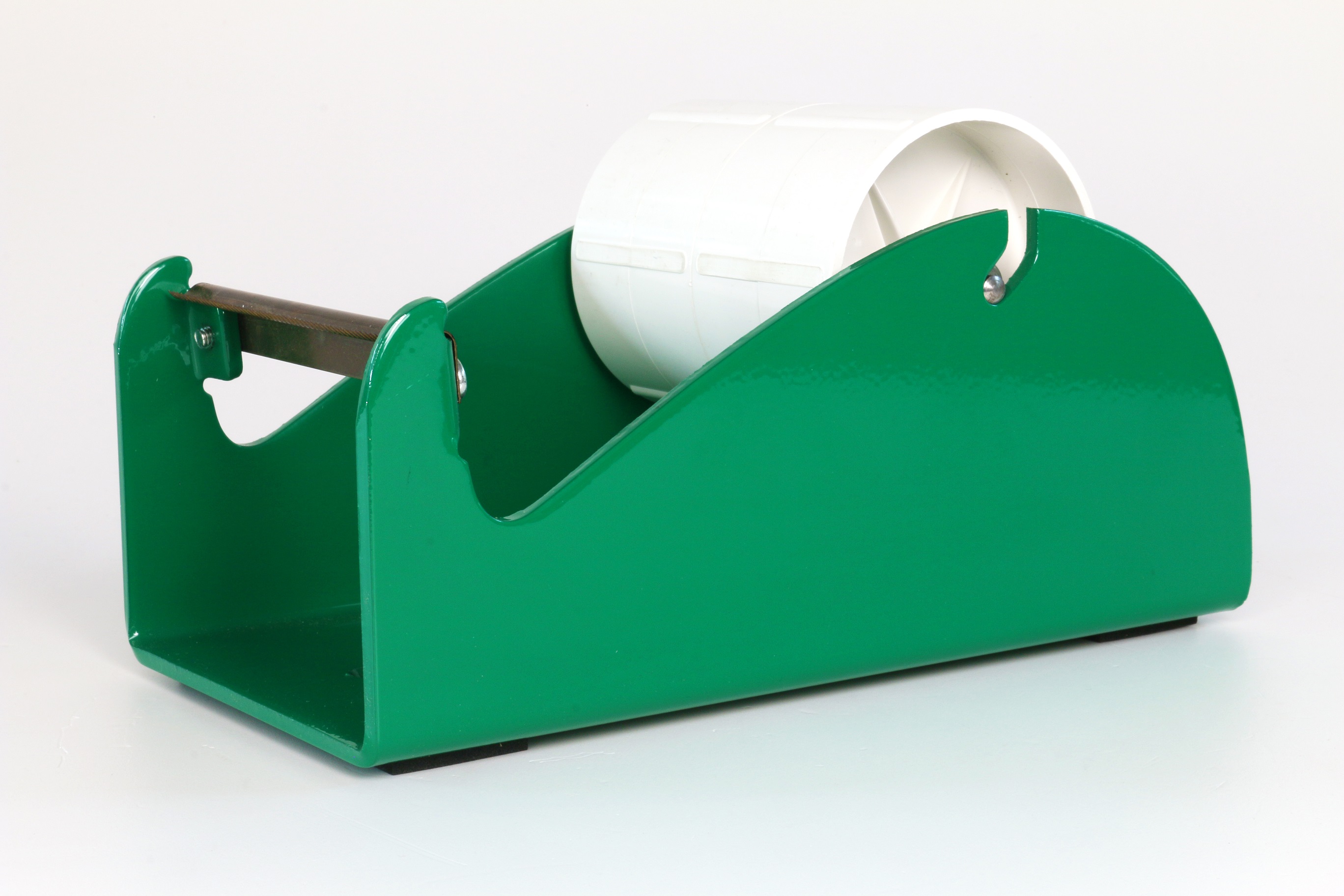 Klebeband-Tischabroller Grün, 100mm Bandbreite, 145mm Außendurchmesser