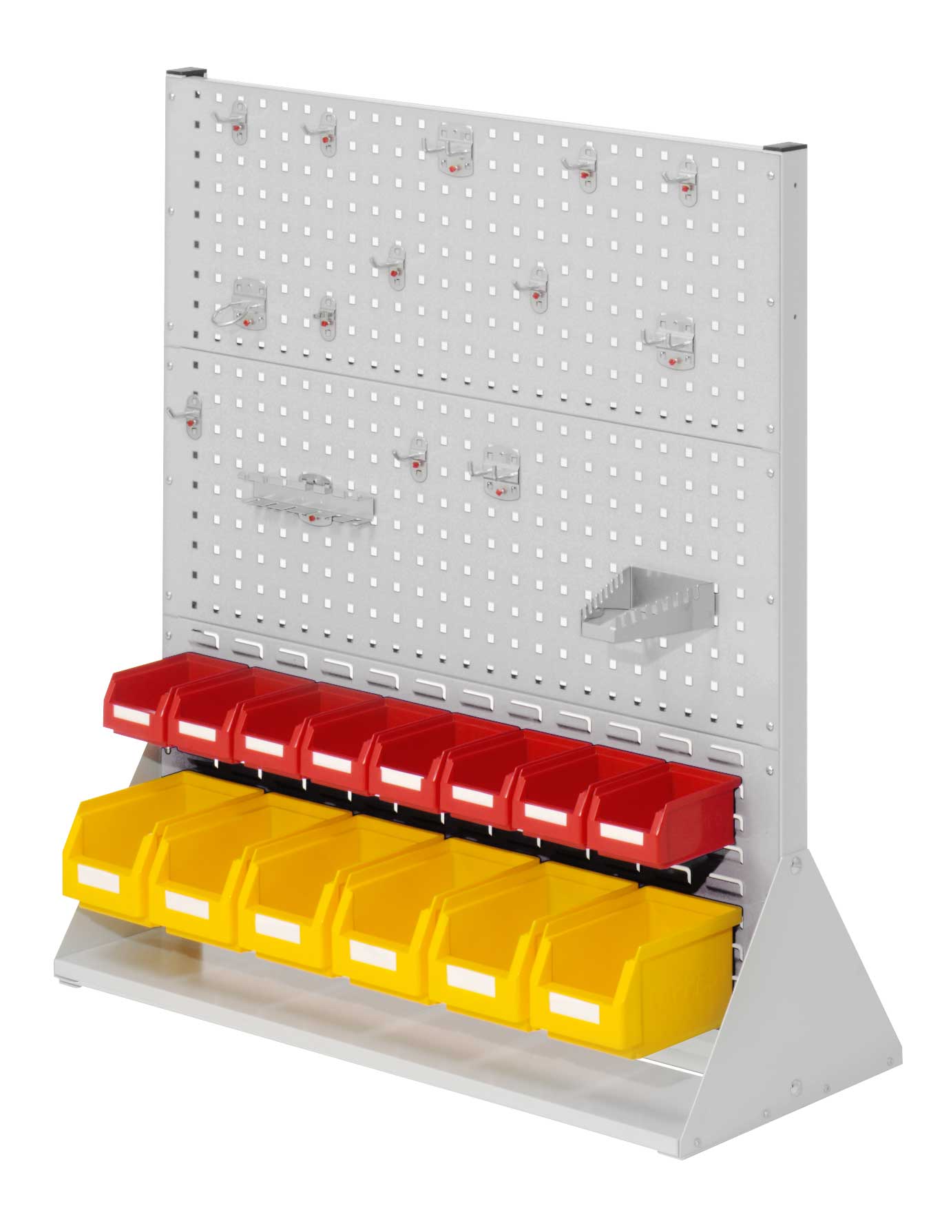 Die doppelseitige ®RasterPlan Stellwand Gr.3 von Kappes Systeme GmbH in Lichtgrau bietet flexible Organisation mit robustem Design und modularer Anpassung.