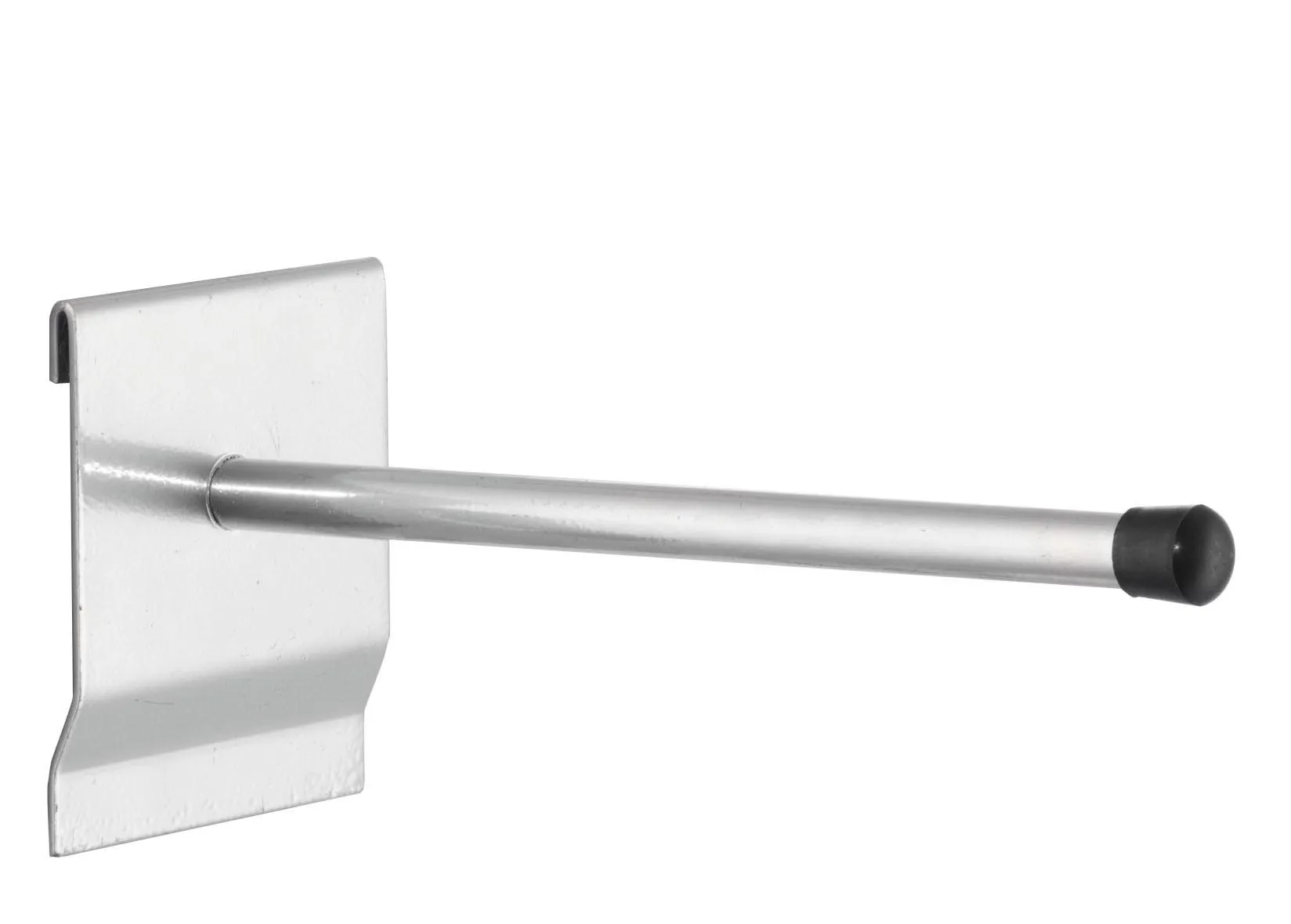 Der alufarbene ?RasterPlan Universalhalter (300 mm) von Kappes Systeme GmbH bietet robuste, langlebige Halterung f?r flexible Lagerl?sungen.