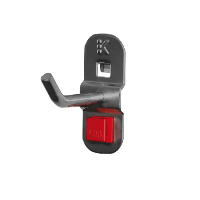 ABAX? Werkzeughalter in Anthrazitgrau, 50 mm: Innovatives, werkzeugloses Befestigungssystem f?r flexible und sichere Montage mit GS-Zertifizierung von Kappes.