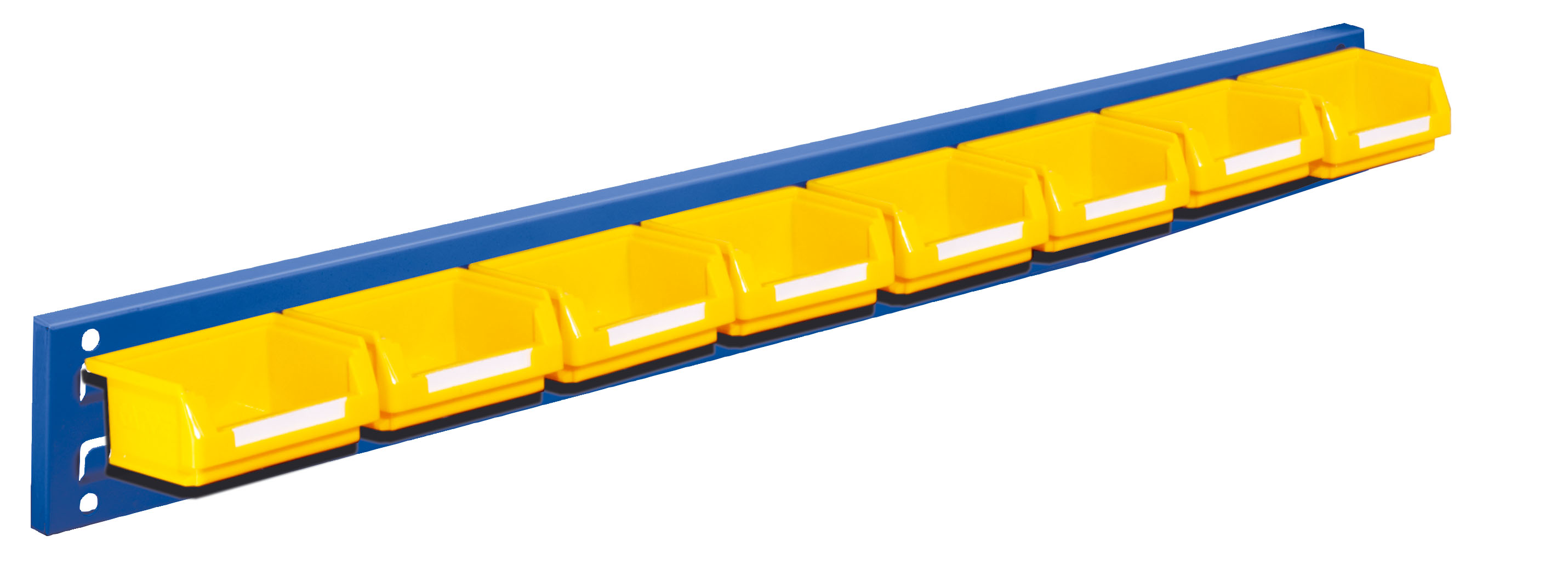 Produktbild zeigt das RasterPlan Wandschiene Schlitzplatte Set 2 von Kappes Systeme GmbH, ideal zur effizienten Organisation mit robustem Design und flexibler Anpassung.