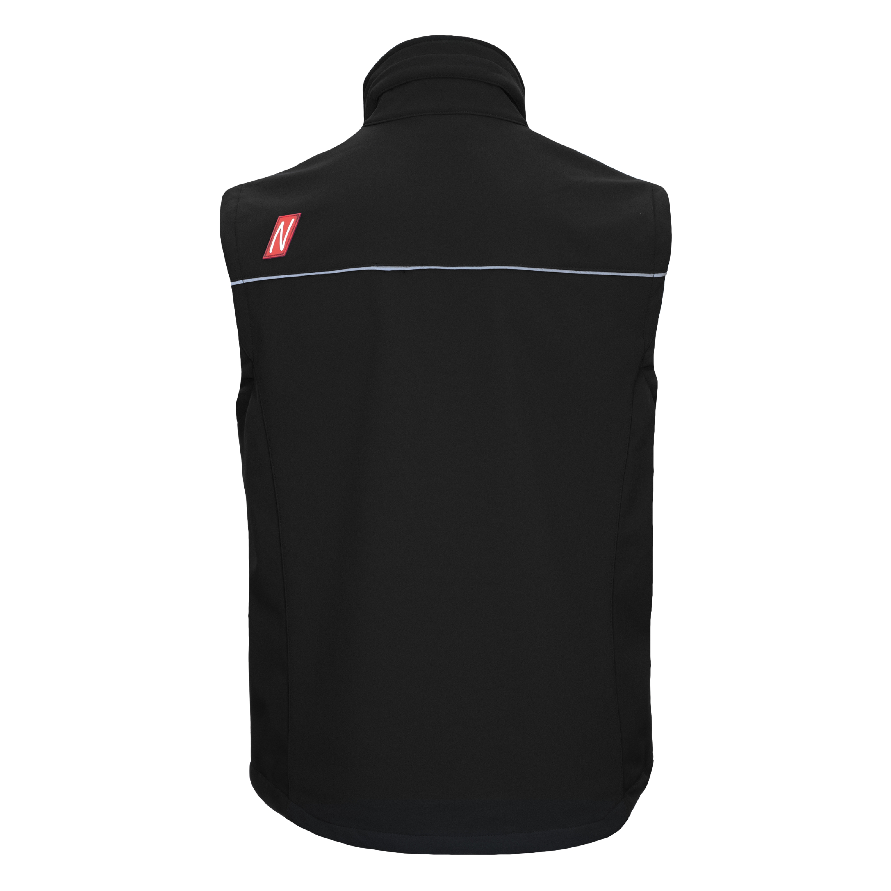 NITRAS MOTION TEX LIGHT, Softshellweste, schwarz