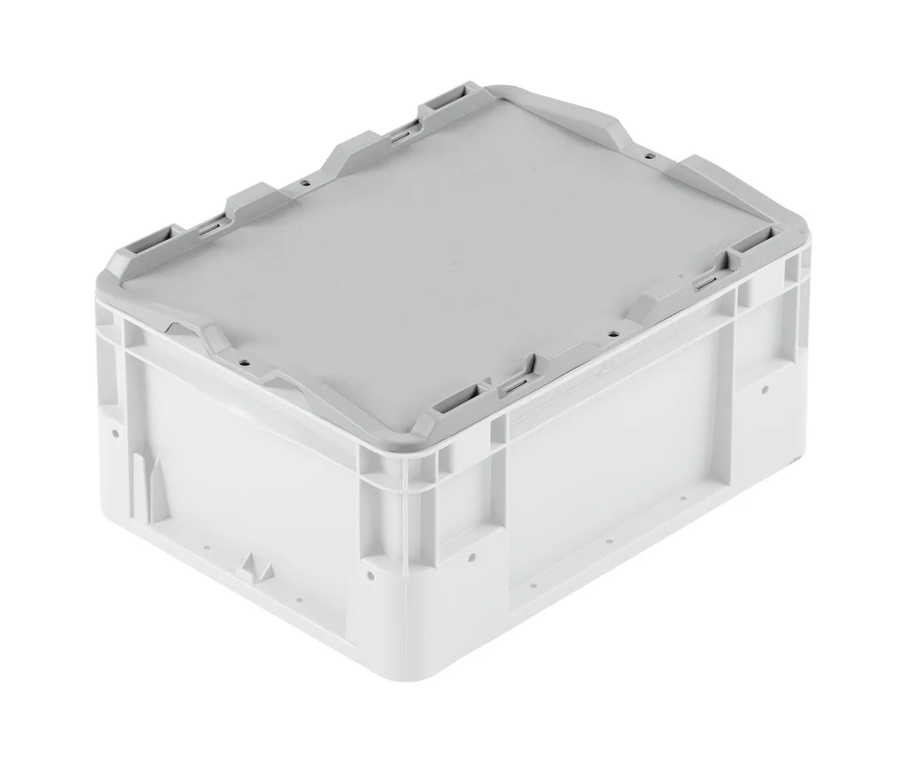 Der Silverline Auflagedeckel von Bekuplast (400x300 mm) aus robustem PP-C sch?tzt Inhalte zuverl?ssig. Leicht (340 g) und in Grau oder Blau erh?ltlich.