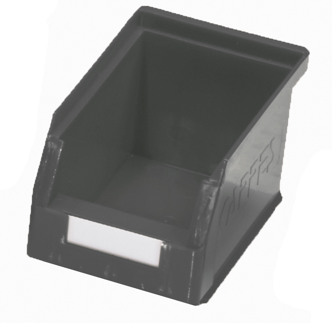 Der ®RasterPlan Lagersichtkasten Gr. 6 von Kappes Systeme: Robuster, stapelbarer Aufbewahrungskasten aus Polyethylen, ideal für Schrauben und Kleinteile.