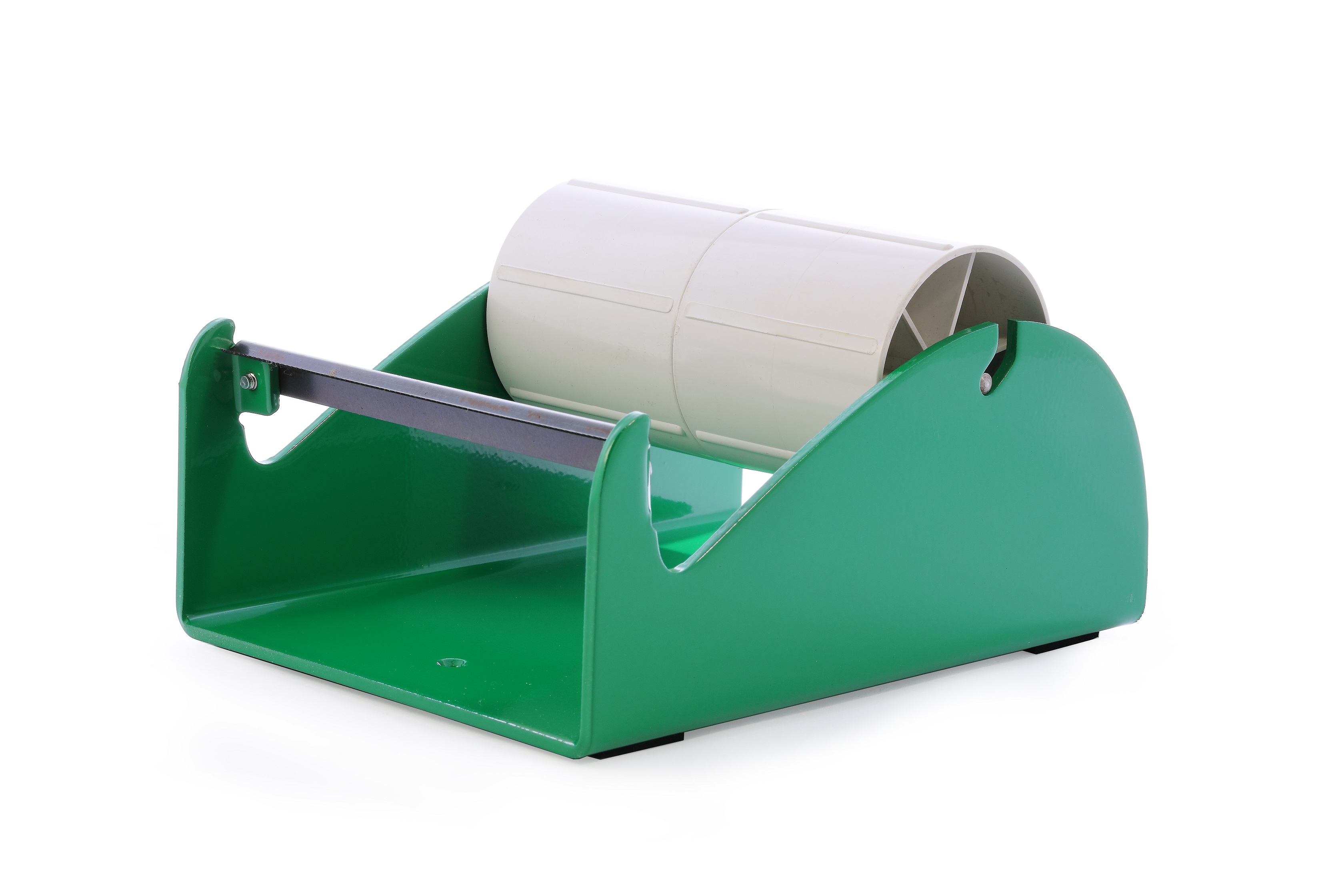 Klebeband-Tischabroller Grün, 150mm Bandbreite, 145mm Außendurchmesser