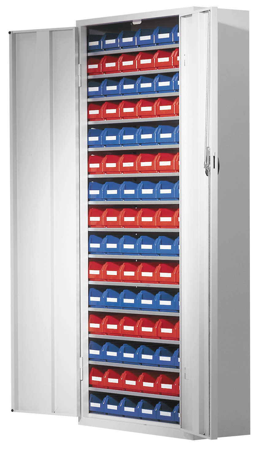 Der Ordnungsschrank Modell 23 von Kappes Systeme GmbH bietet mit robustem Stahl, verstellbaren B?den und sicherem Schloss eine effiziente Lagerl?sung.