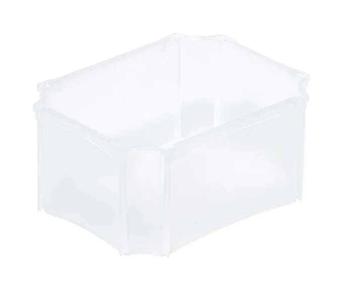 Der Einsatzbeh?lter der Basicline-Serie von Bekuplast ist robust und leicht, ideal f?r die sichere Lagerung und Organisation mit 1,4 l Volumen und geschlossenen Seiten.