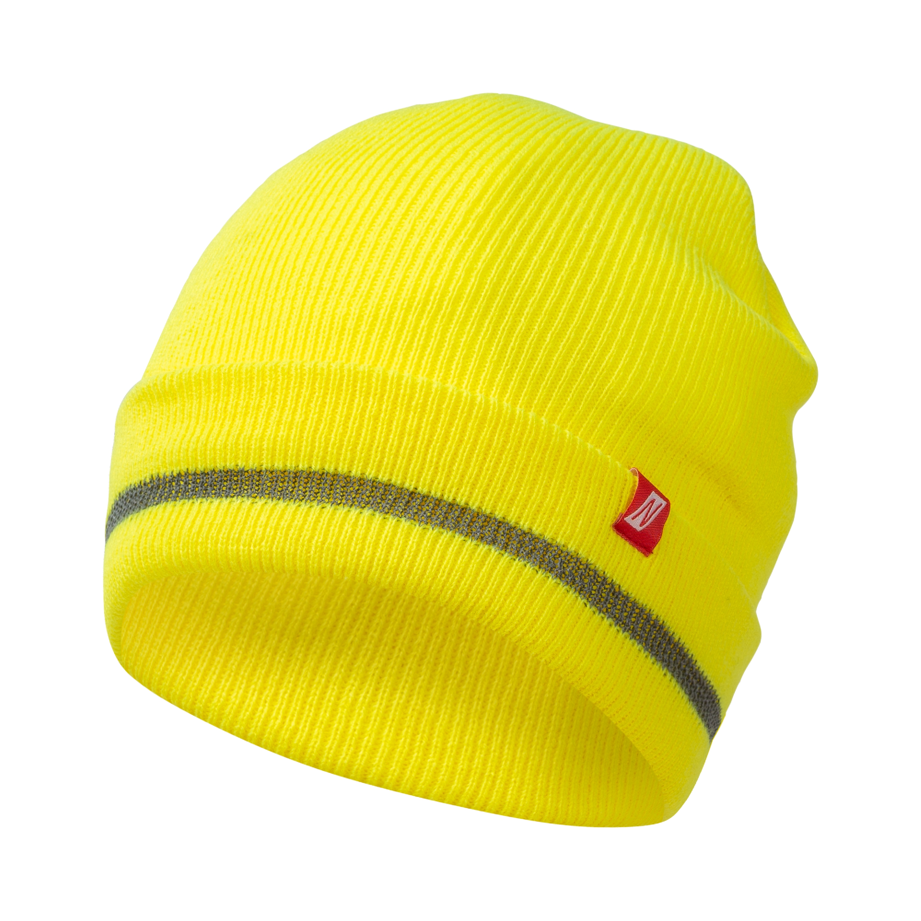 NITRAS Strickmütze, 3M® Thinsulate Winterfutter, neongelb (Farbcode: 4000)