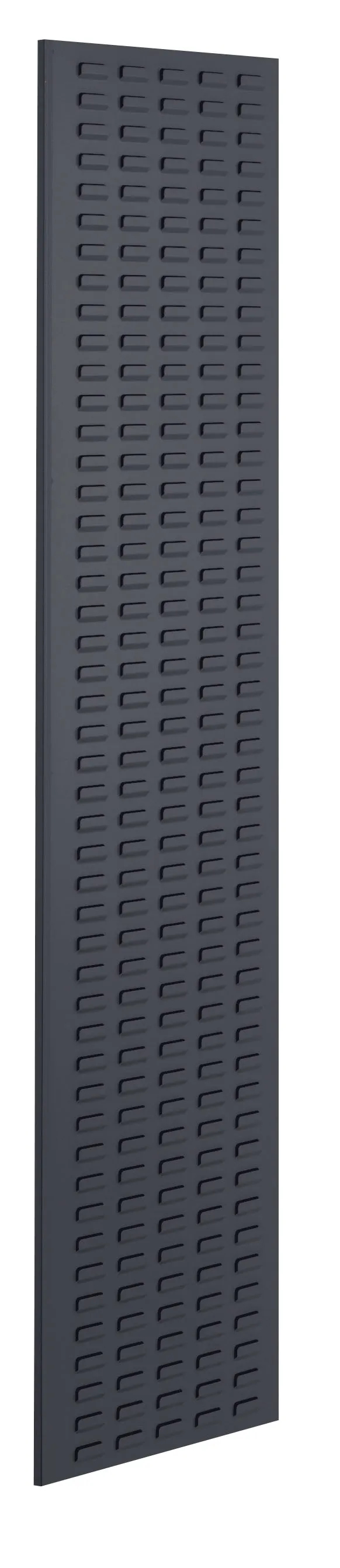 RasterPlan Schlitzplatte 450x2000 mm in Anthrazitgrau: Robuste, vielseitige Ordnungsl?sung f?r Werkstatt und Lager, kompatibel mit RasterPlan Zubeh?r.