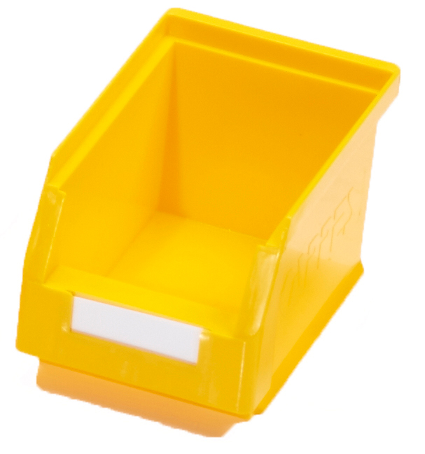 Der gelbe ®RasterPlan Lagersichtkasten Gr. 6 von Kappes Systeme GmbH ist robust, flexibel und ideal für die Industrie. Maße: 230x140x130 mm. Vollständig recyclebar.