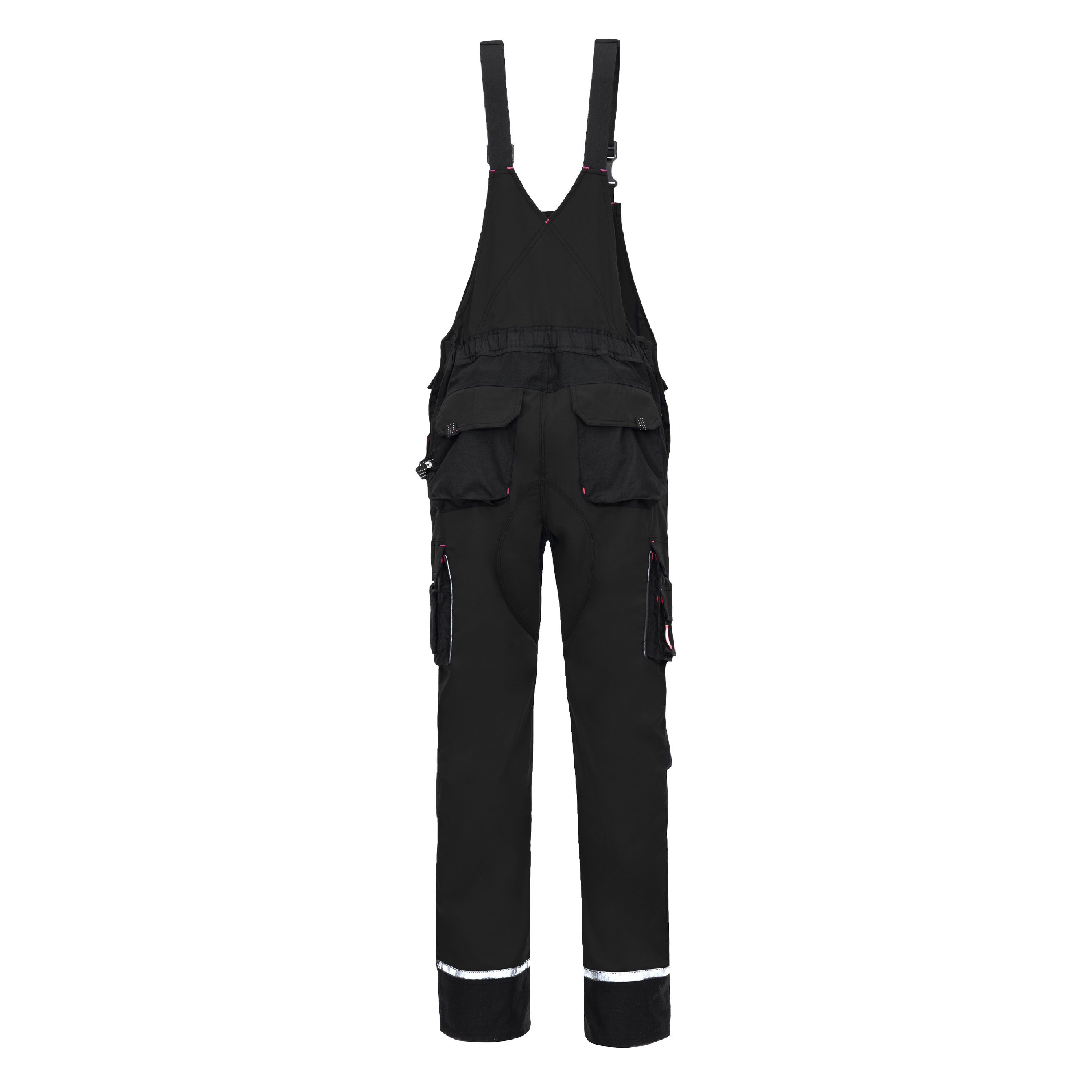 NITRAS MOTION TEX PRO FX, Latzhose, lang, schwarz, OEKO-TEX