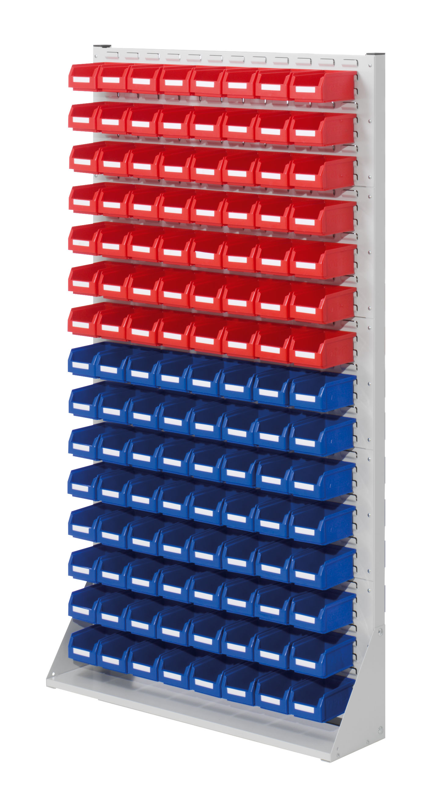 Die einseitige ?RasterPlan Systemeinheit Gr.5 von Kappes Systeme GmbH in RAL 7035 bietet mit robustem, modularen Design effiziente Organisation f?r Kleinteile.