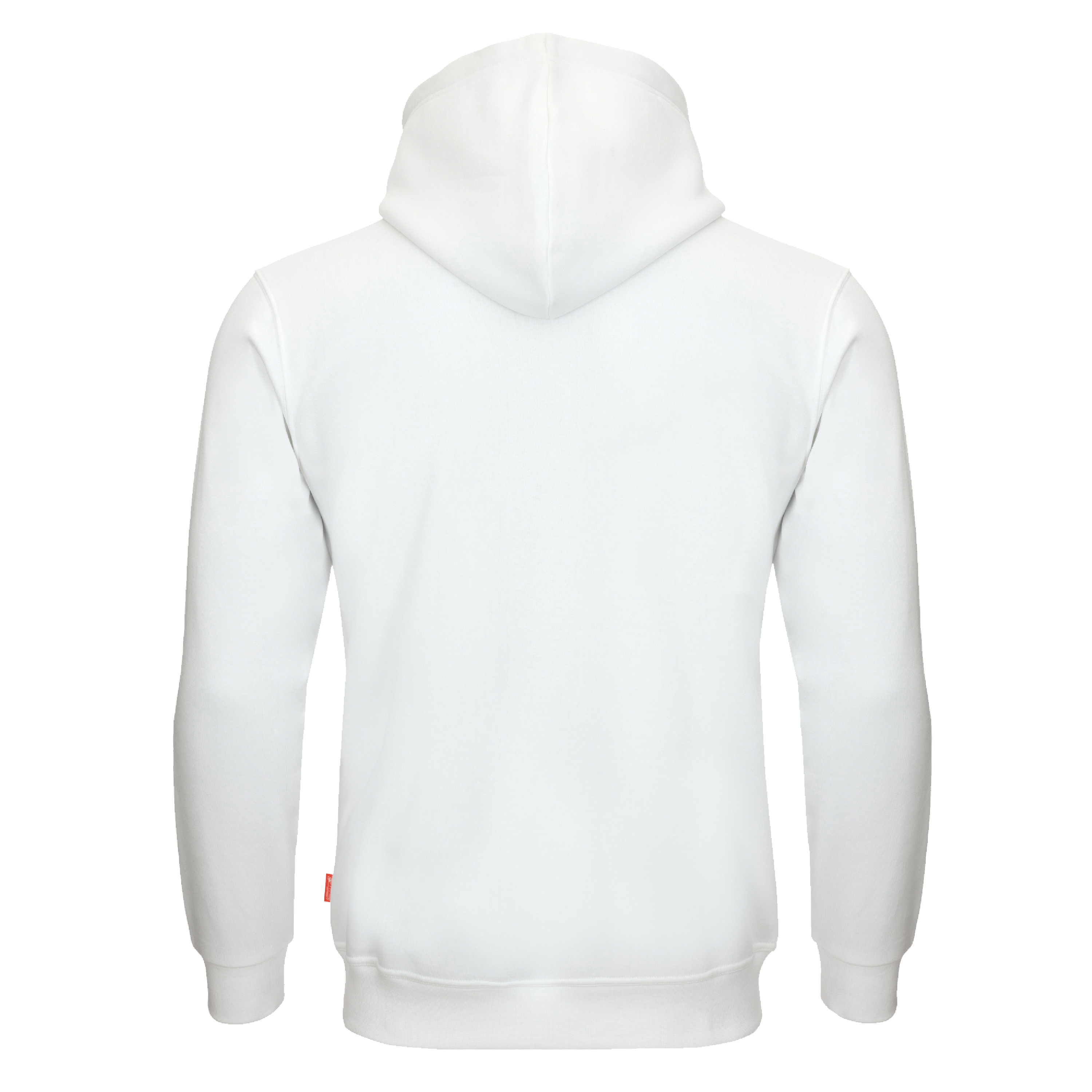 NITRAS MOTION TEX LIGHT, Kapuzenpullover, weiß (Farbcode: 1100), 70% Baumwolle / 30% Polyester, 300g/qm, STANDARD 100 by OEKO-TEX®