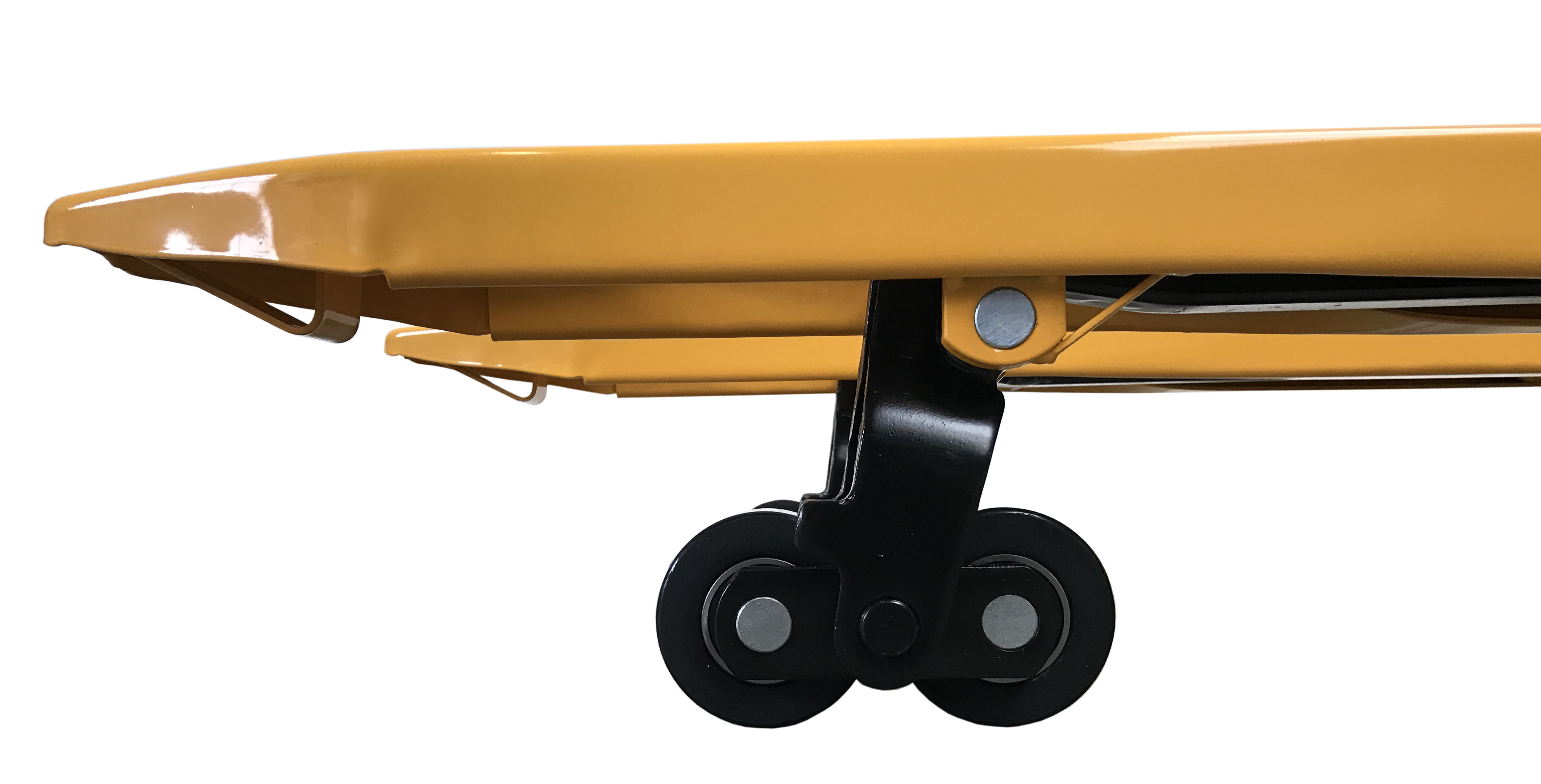 qteck® Hubwagen 1150mm 3,0to PU/PU tandem