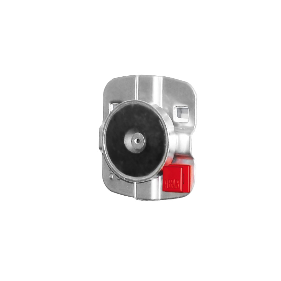 Der ABAX® Magnethalter von Kappes, 40 mm, alufarben, bietet werkzeuglose Montage und flexible Positionierung für das ®RasterPlan System. Ideal für effiziente Anwendungen.