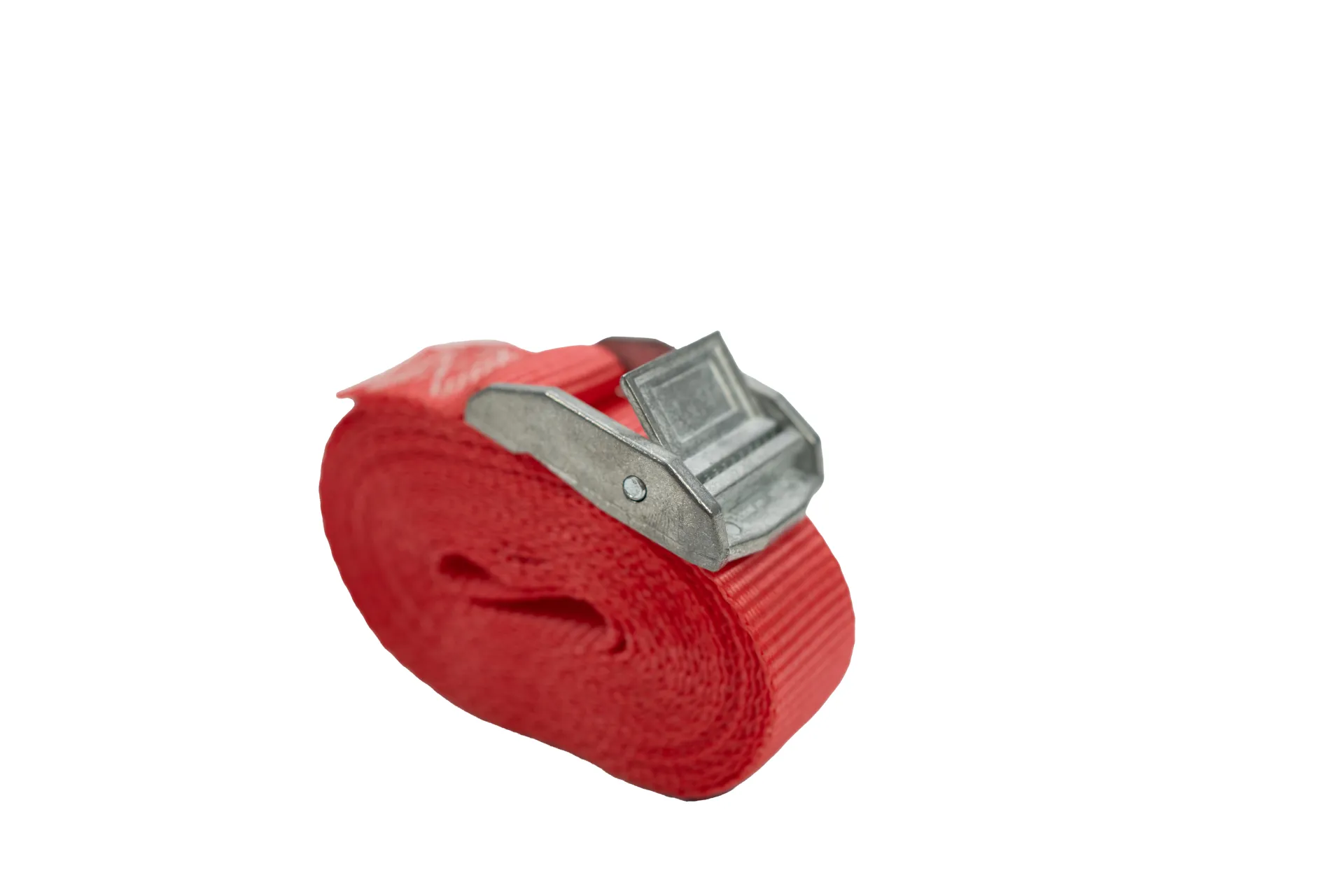 Produktbild des DoZurr 250 Zurrgurts von Dolezych: 1-teilig, 25 mm breit, 250 daN Zugkraft, rot, aus PES, ideal f?r sichere Transporte.