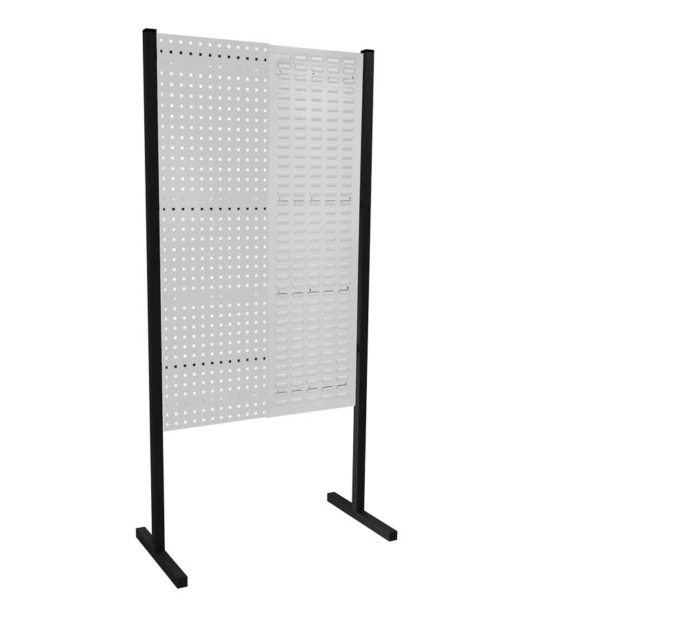 Das ®RasterPlan Trennwand Einzelfeld von Kappes Systeme GmbH ist eine robuste, modulare Lösung zur Raumteilung in RAL 7035, ideal für flexible Arbeitsumgebungen.