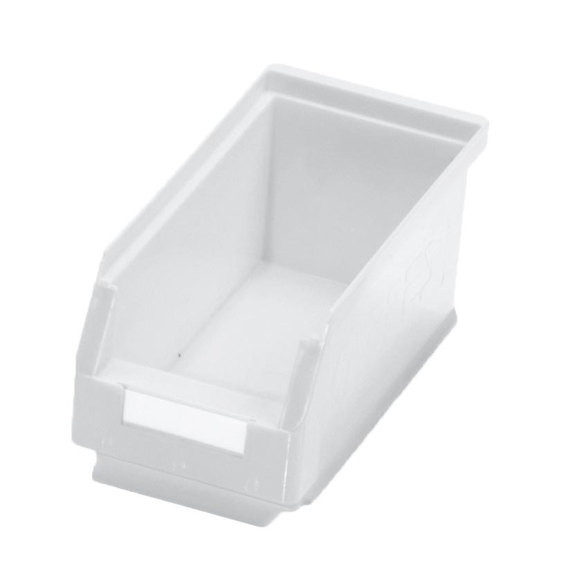 Der ®RasterPlan Lagersichtkasten Gr. 5 von Kappes Systeme GmbH bietet robuste Aufbewahrung mit bruchsicherem Polyethylen, ideal für Kleinteile und Lebensmittel.