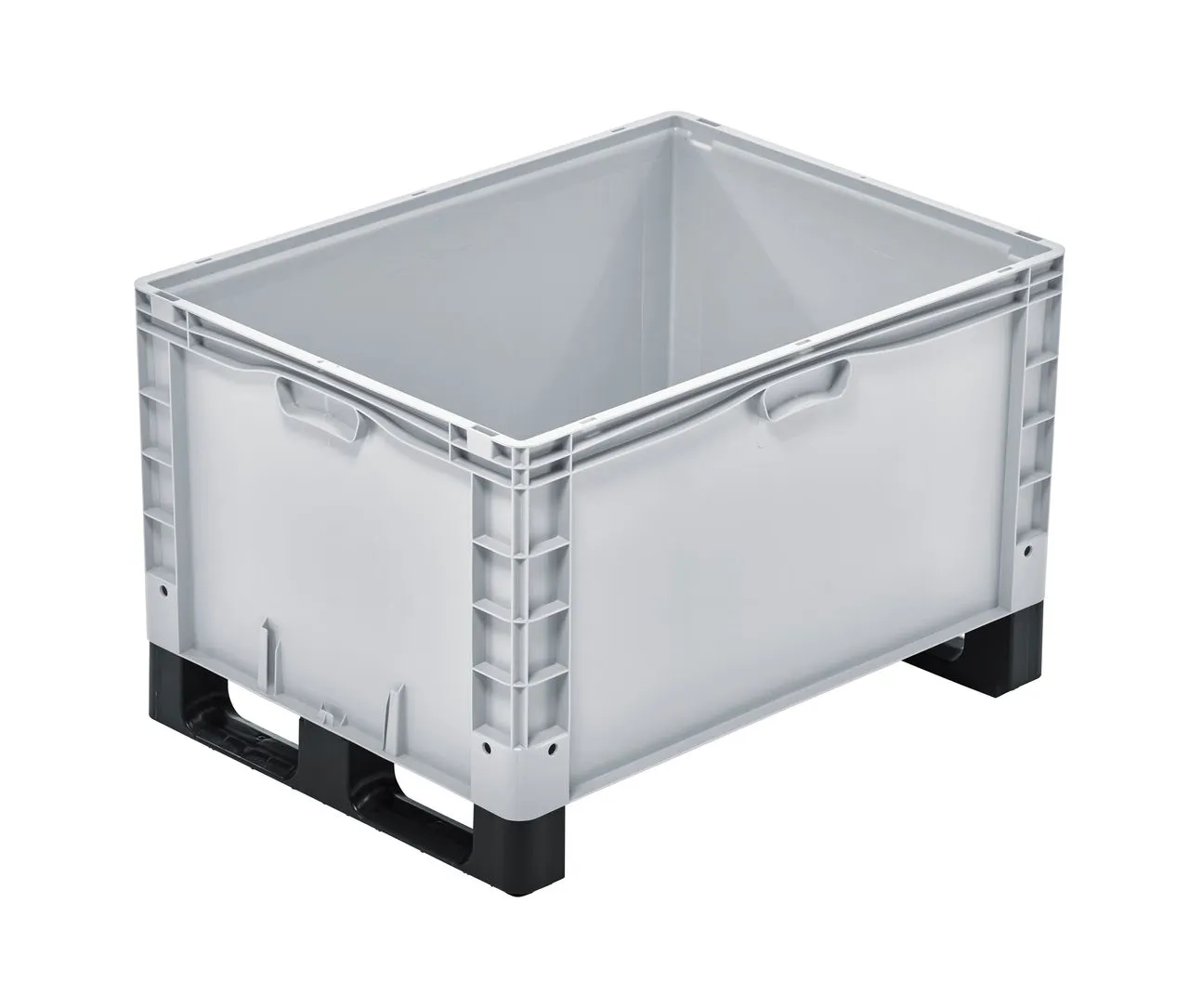 Gro?beh?lter basicline plus von Bekuplast: Flexibel mit Kufen, F??en oder R?dern, robustes PP-C Material, 168 l Volumen, ideal f?r Produktionslogistik.