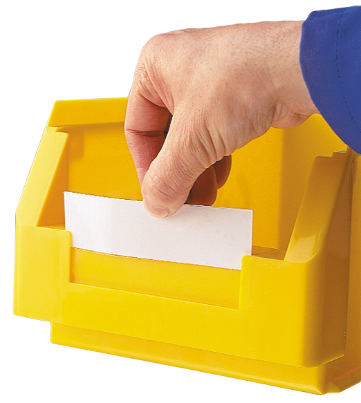 Produktbild der transparenten RasterPlan Etiketten für LSK Gr. 3 und 4 von Kappes Systeme GmbH, ideal für effiziente Lagerung und Organisation.