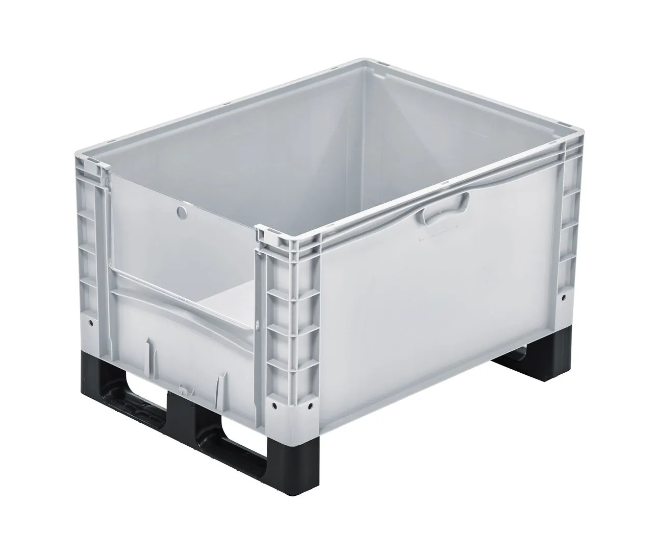 Der Bekuplast Gro?beh?lter 800x600x520 mm bietet mit 168 Litern Volumen und robustem PP-C Material eine sichere L?sung f?r Lagerung und Transport.