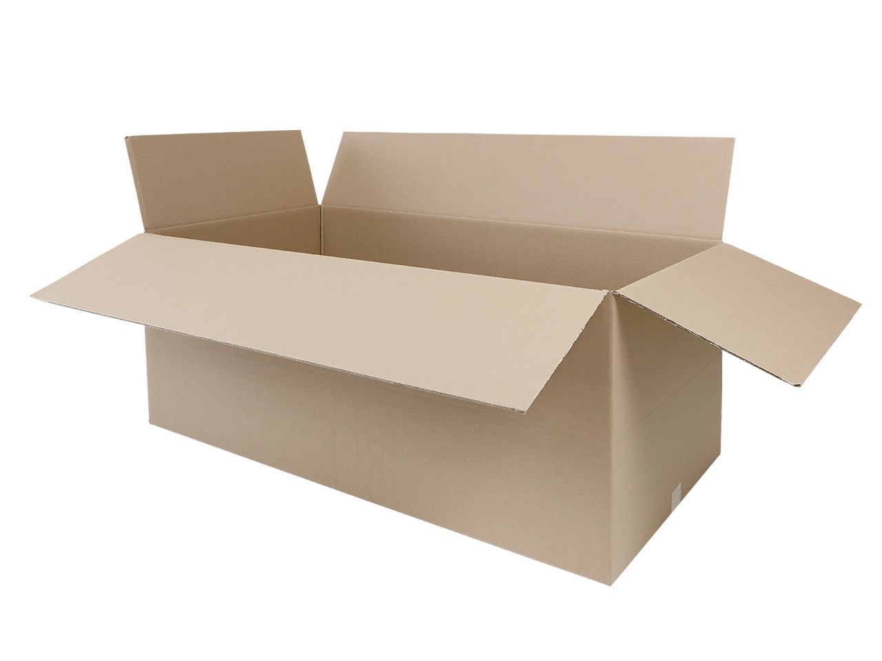 Braune Kartonagen mit dem Außenmaß 1200x600x300-600 mm