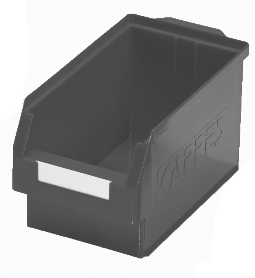 Der ®RasterPlan Lagersichtkasten Gr. 3 von Kappes Systeme GmbH bietet mit robustem Polyethylen und ergonomischem Design eine vielseitige, stapelbare Aufbewahrungslösung.