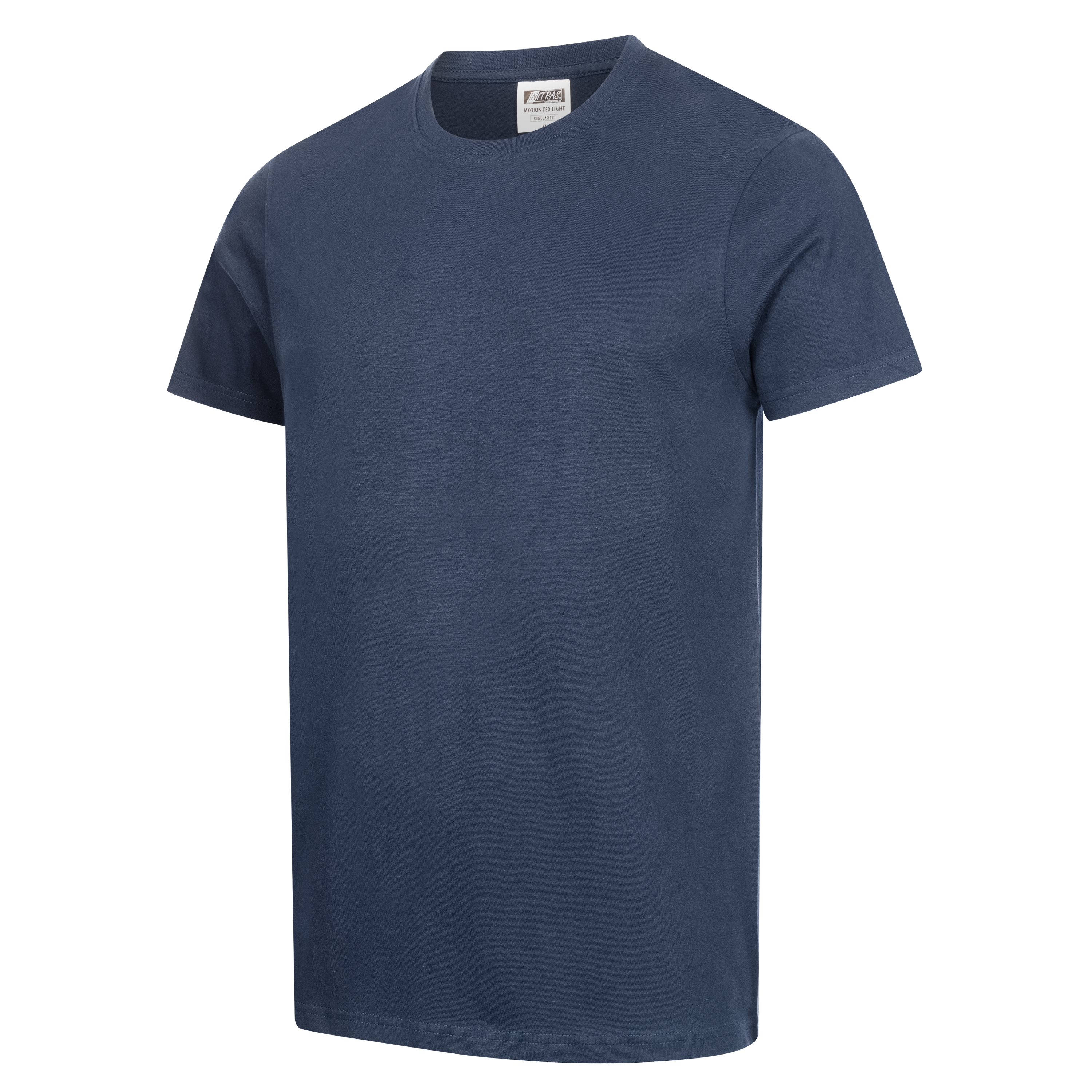 NITRAS MOTION TEX LIGHT, T-Shirt, vorgewaschen, Rundhals, ohne Seitennaht, kardierte Baumwolle, marineblau (Farbcode: 2100), 145 g/qm, STANDARD 100 by OEKO-TEX®