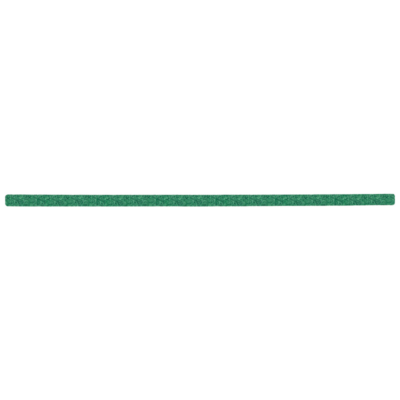 Grüner Antirutschbelag von Mehlhose: 25x800mm Streifen mit R13 Rutschhemmung, selbstklebend, robust und einfach zu montieren für sicheren Halt auf glatten Flächen.