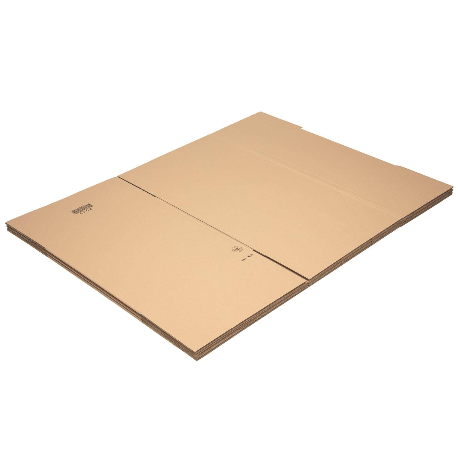 Braune Kartonagen mit dem Außenmaß 1000 x 600 x 300-600 mm (Länge x Breite x Höhe)