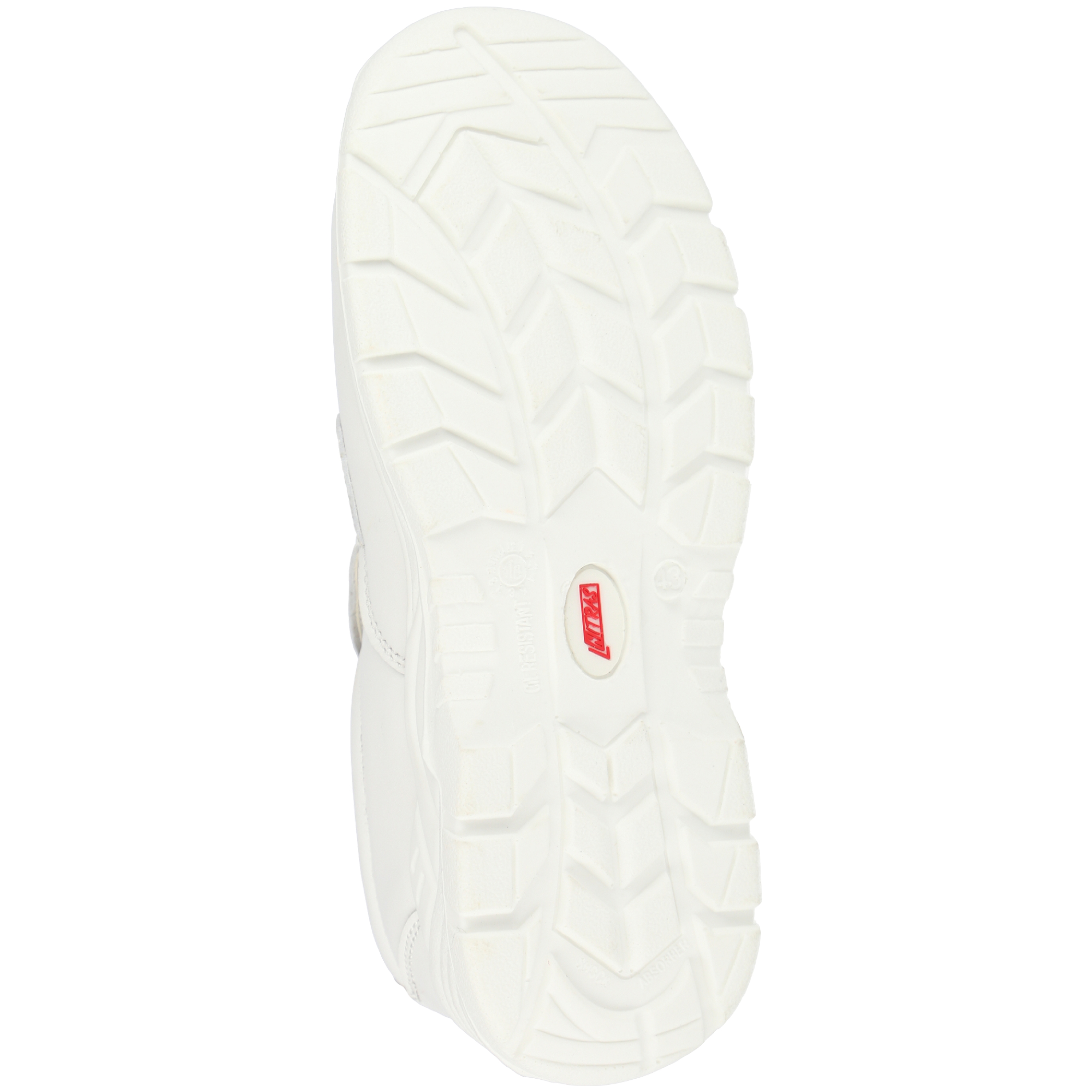 NITRAS CLEAN STEP SL, S2 Sicherheitsslipper, weiß, EN ISO 20345
