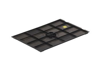 ESD-Deckel VDA-KLT 600 x 400 mm - D 61 VDA KLT-ESD Farbe: schwarz