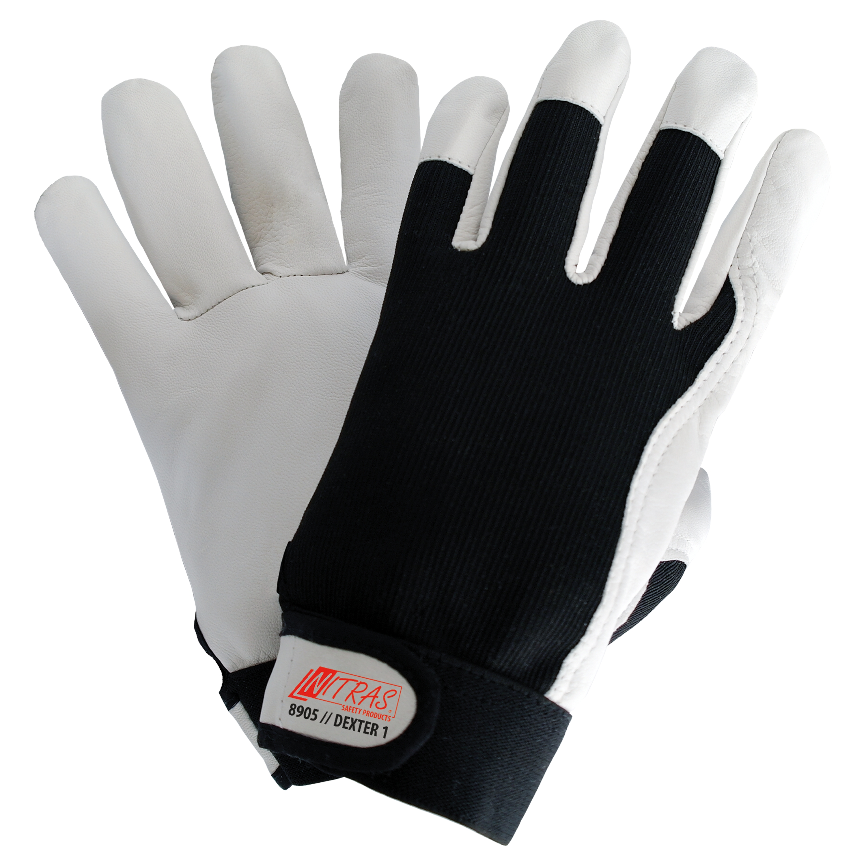NITRAS DEXTER 1, Mechanikerhandschuhe, grau / schwarz, EN 388 NITRAS DEXTER 1, Mechanikerhandschuhe, grau / schwarz, EN 388