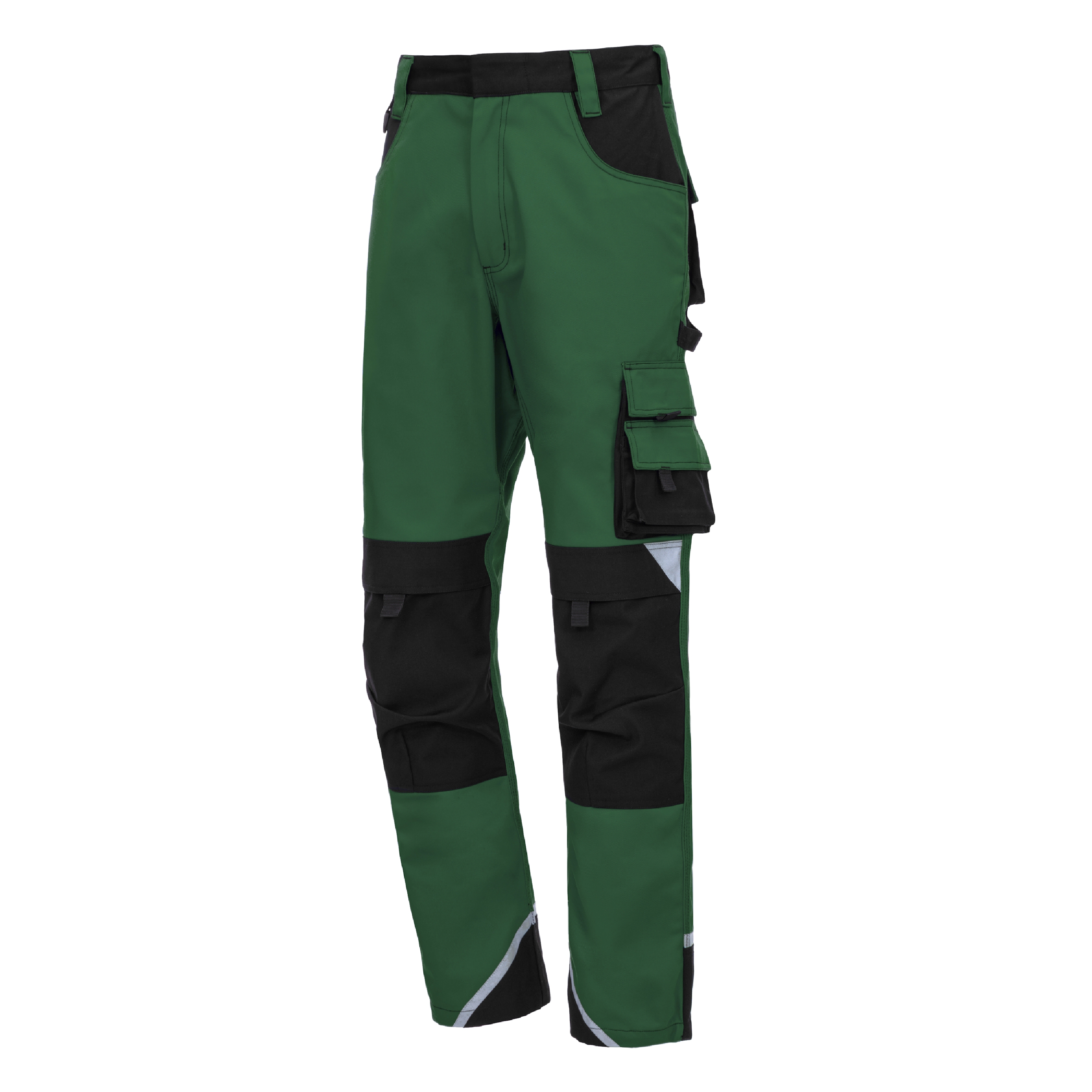 NITRAS MOTION TEX PLUS, Arbeitshose, lang, grün / schwarz, OEKO-TEX NITRAS MOTION TEX PLUS, Arbeitshose, lang, grün / schwarz, OEKO-TEX