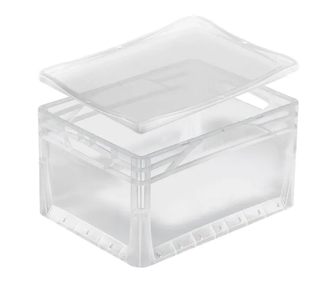 Der Bekuplast Auflagedeckel basicline/lightline 400x300 mm sch?tzt Produkte sicher vor Sch?den und Verschmutzung, ist lebensmittelecht und 100% recycelbar.