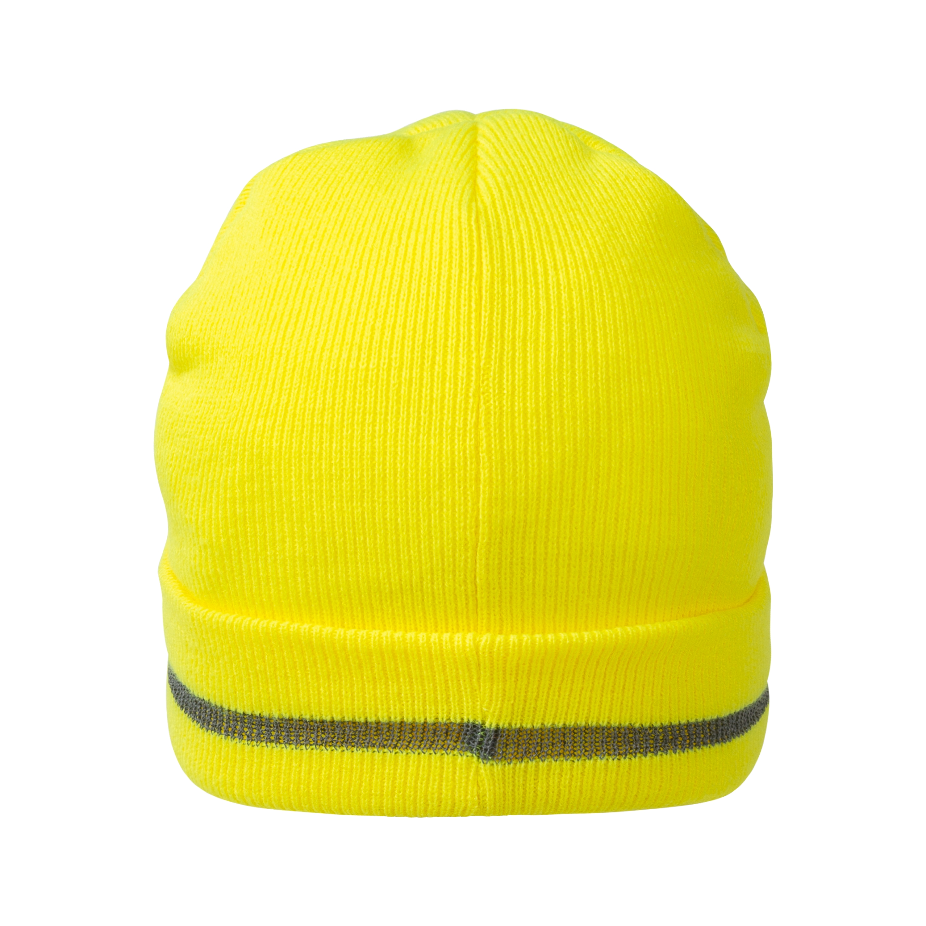 NITRAS Kinder-Strickmütze, neongelb
