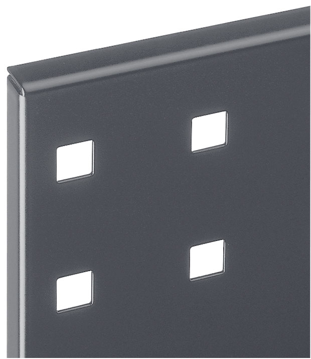 ®RasterPlan Lochplatte B 500 mm x H 450 mm RAL 7016 - Anthrazitgrau Universell kombinier- und einsetzbar. Kompatibel mit ®RasterPlan Schlitzplatten.