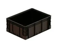 Der Silverline ESD-Beh?lter von Bekuplast sch?tzt empfindliche Elektronik vor statischer Entladung. Robustes Design, 132 l Volumen, 800x600x320 mm.