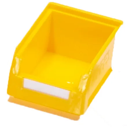 Der ?RasterPlan Lagersichtkasten Gr. 7 von Kappes Systeme: Robuster, stapelbarer Beh?lter mit Aufh?ngeleiste, ideal f?r Kleinteile und Lebensmittel, in 6 Farben erh?ltlich.