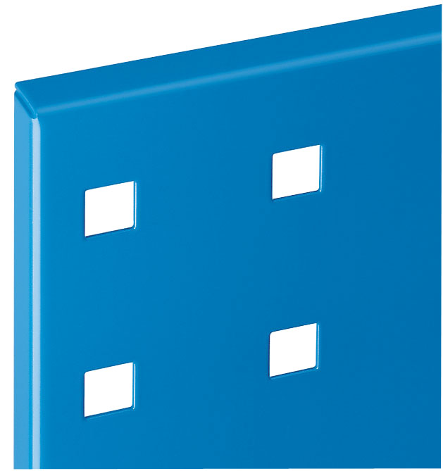 Produktbild der ®RasterPlan Lochplatte in Himmelblau, 2000x450 mm, ideal für flexible Werkzeugorganisation mit robuster Stahlkonstruktion und kratzfester Beschichtung.