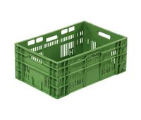 Behälter durchbrochen 600 x 400 x 240 mm  Farbe: grün